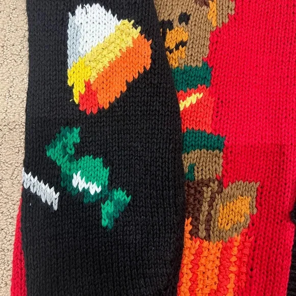 Halloween Cardigan - Alexandra Bartlett for The Eagles Eye / Like New! - Picture 8 of 17